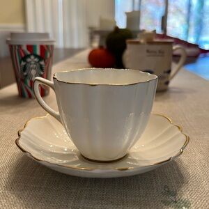 white teacup